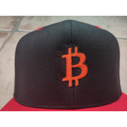Snapback Hat /w Bitcoin logo